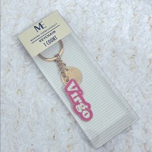 Expressions Zodiac Keychain Virgo trendy